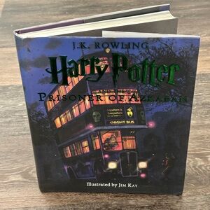 Illustrated Edition Hardcover Book of Harry Potter and the Prisoner of Azkaban
